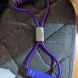 8-Shape Foam Handle Elastic Bands: Get Fit with Abdomen, Waist, Arm & Leg Stretching!