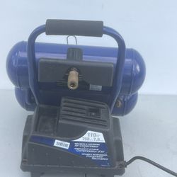 Campbell Hausfeld FP209501 Air Compressor 2 Gallon 110 PSI Inflation TESTED READ. Used in good condition with some minor cosmetic blemishes. These ble