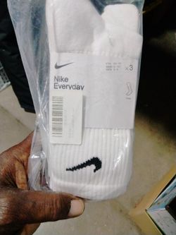 Three Nike Socks