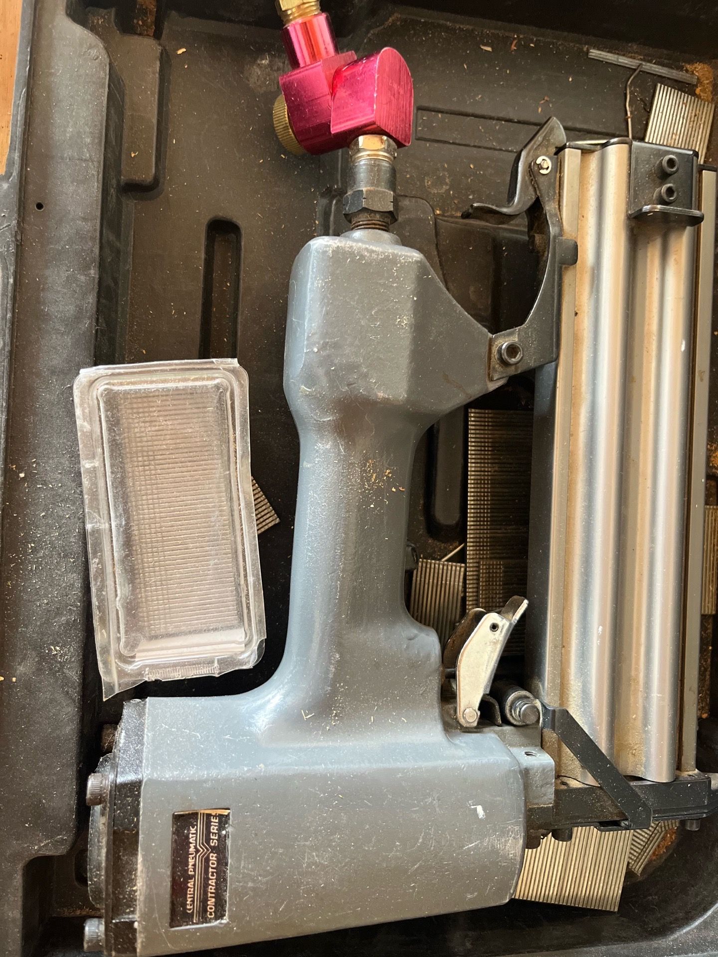 16 Gauge Air Brad Nailer with Case