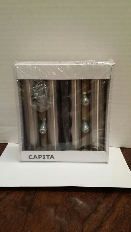 NEW Ikea Capita Adjustable 6 1/4" Stainless Steel Legs For KALLEX - Discontinued - $16