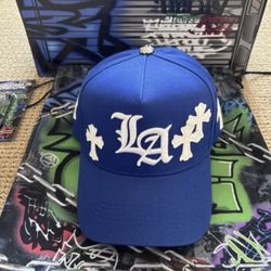 31 hats la blue chrome