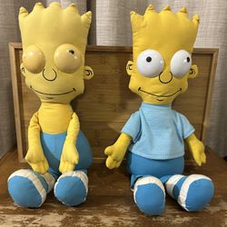 17” Bart Simpson Dolls Vtg. 1990