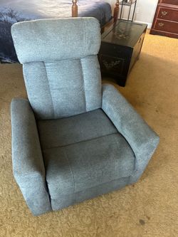 Living Spaces Power Recliner