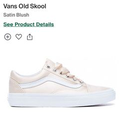 Vans Old Skool Blush Women’s size 5.5