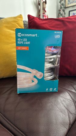 40 foot LED rope light – soft white