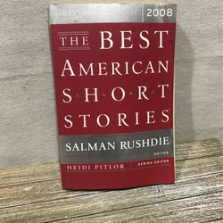 The Best American Short Stories Book Salmon Rushdie