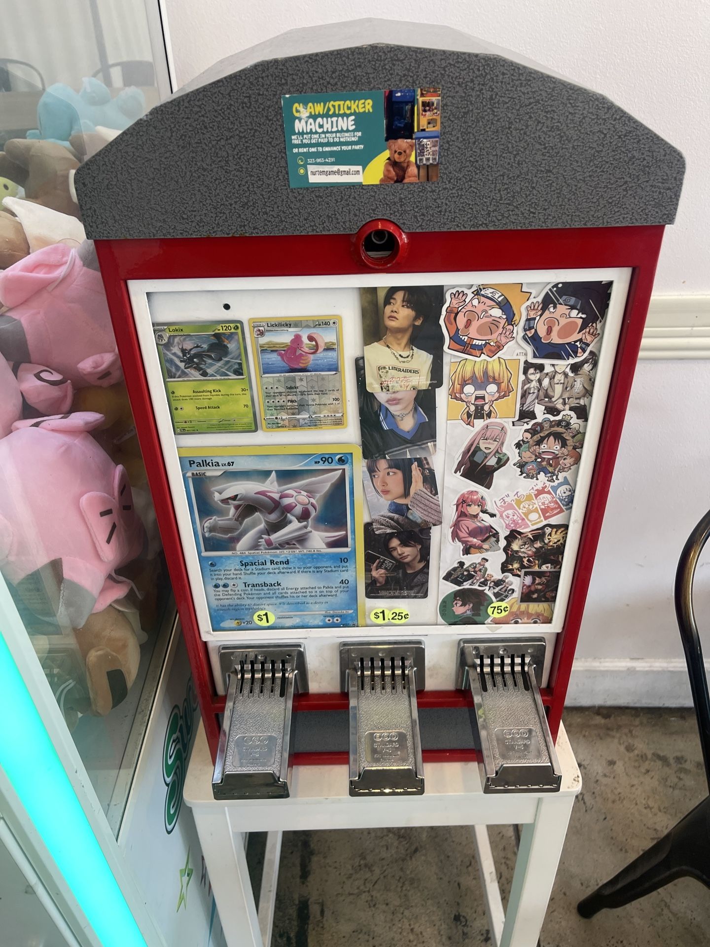 Sticker Tattoo flat vending machine - $185-350 (Glendale)