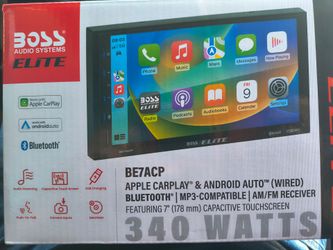 Boss 7inch screen