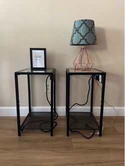 HOOBRO 2-Tier Side Tables