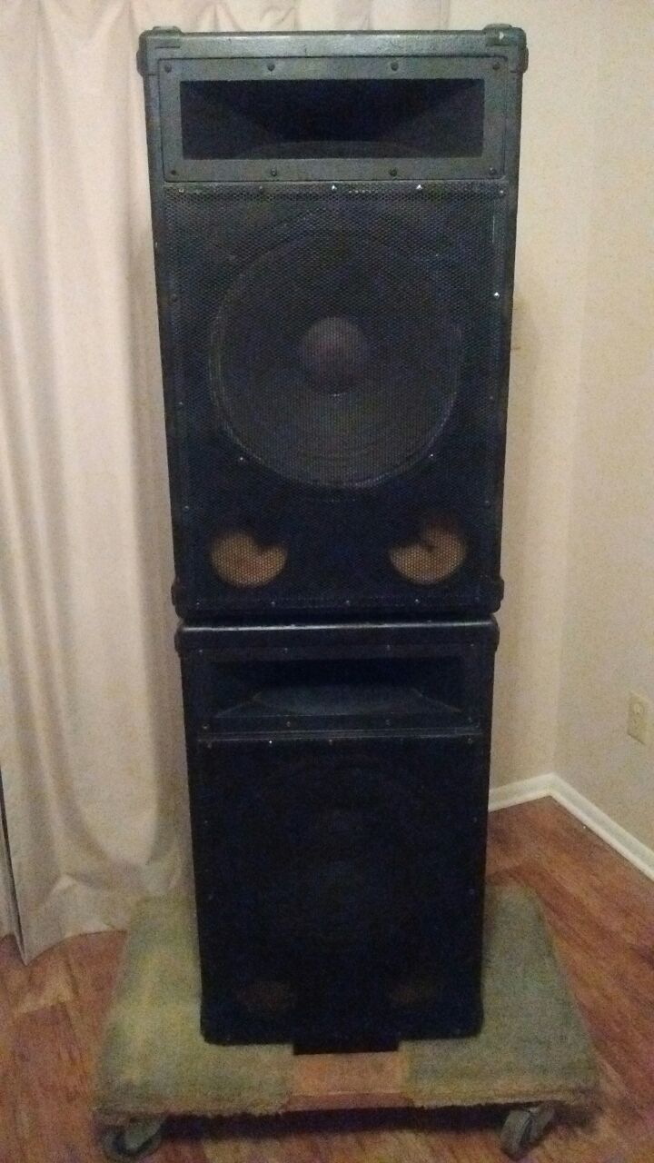 Pa speaker's Eaw Pm-215 or professional musician 15