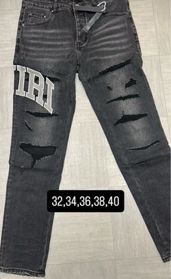 AMIRI Jeans Logo Patch Size 38