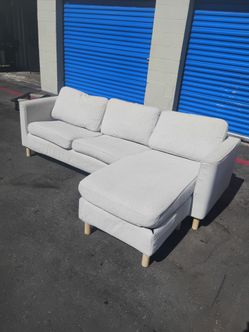 Ikea sectional sofa couch mcm - delivery available