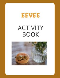 Eevee Printable Activity Book