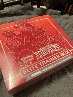 Pokemon Elite Trainer Box Sworld and Shield RED