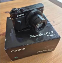 Canon G7 X Mark II