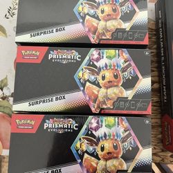 Pokemon Prismatic Evolution Surprise Box 