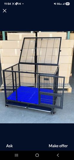 2 Large Stackable Dog Cages, I've Only Had For 1yr