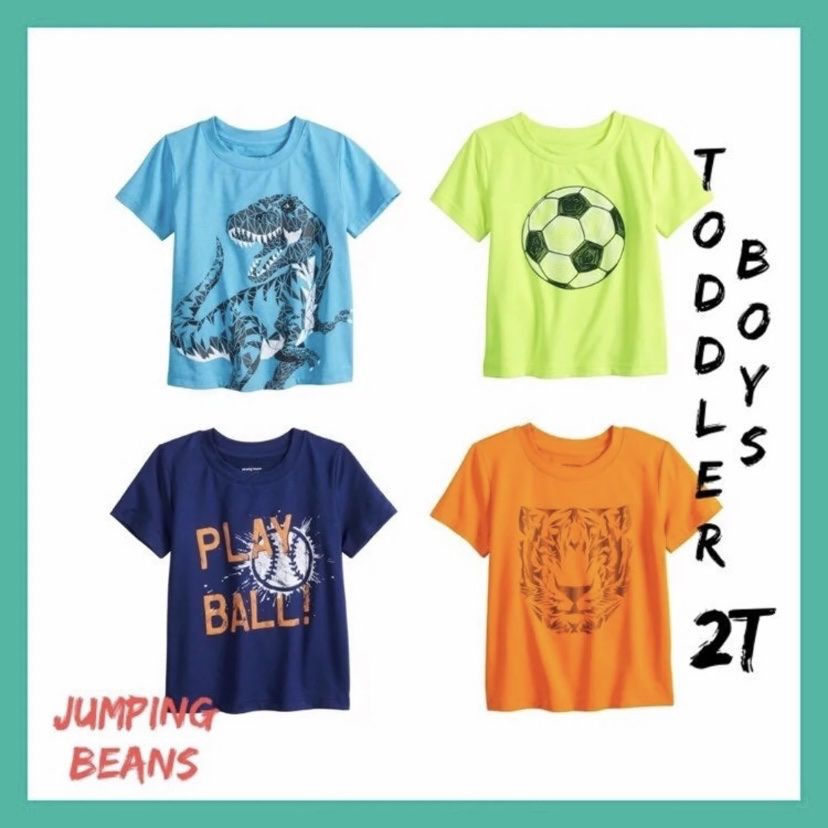 Arabische Sarabo Purper Beschaven NWT Boys Jumping Beans 4pc Shirt Set Sz:2T for Sale in West Des Moines, IA  - OfferUp