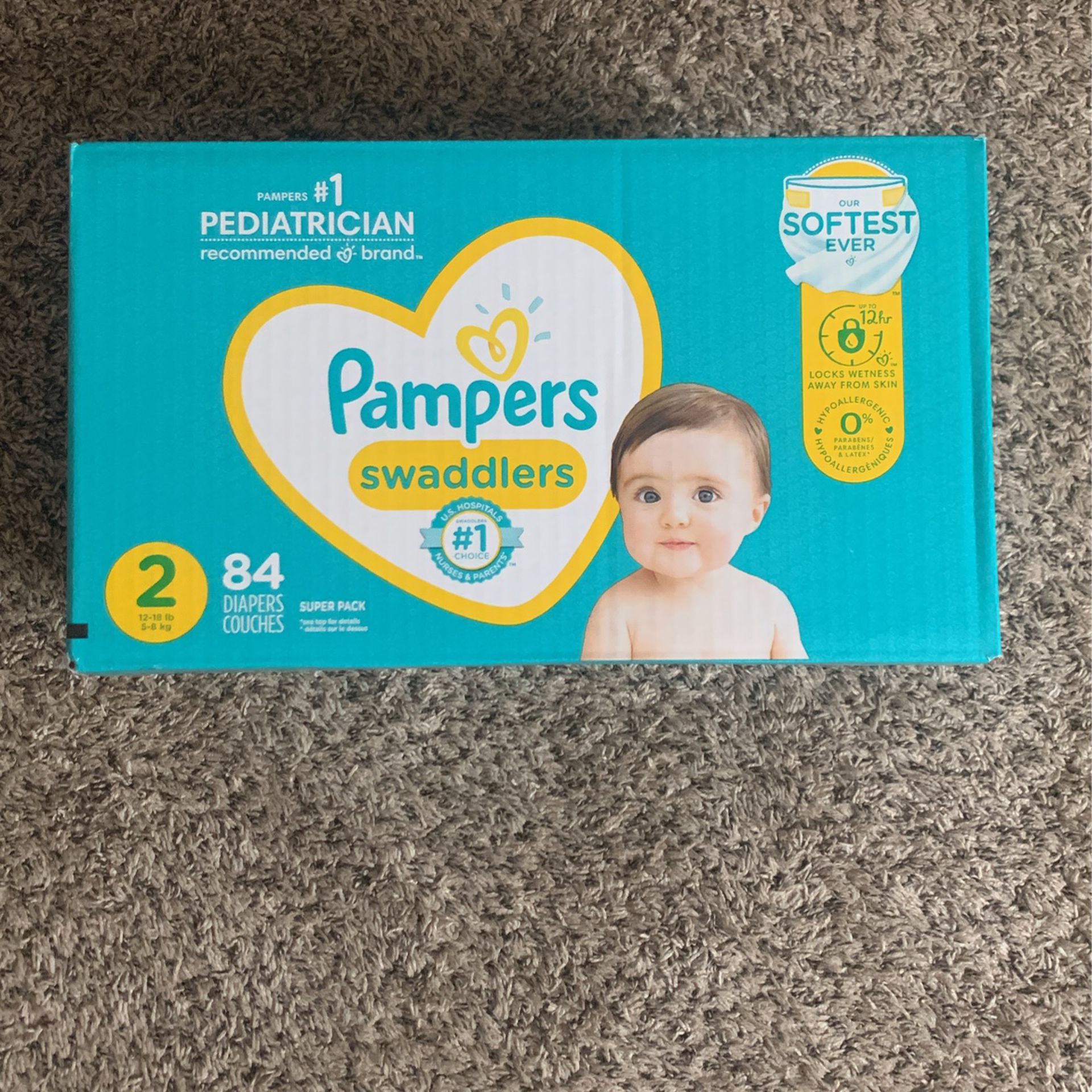 Pampers Swaddlers Size 2.