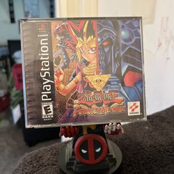 PlayStation 1 Game (Yu-Gi-Oh Forbidden Memories) CIB $50