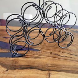 Wrought Iron Wine Rack