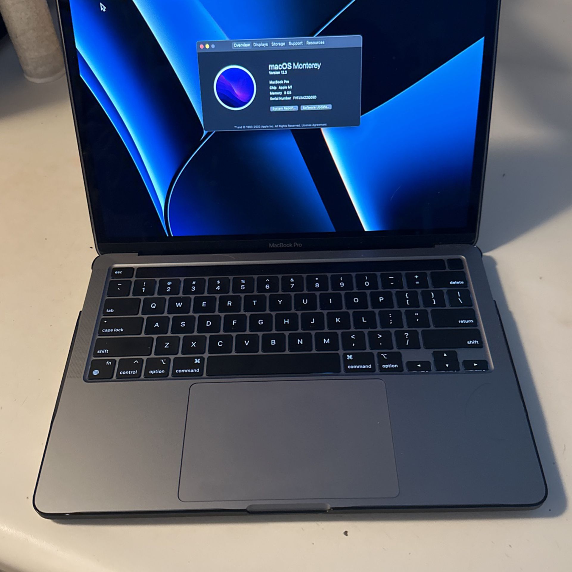 2020 Macbook Pro 13in M1