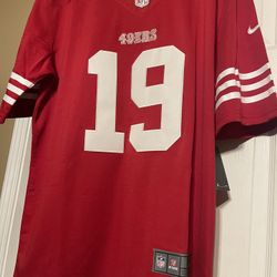 #19 Samuel San Francisco 49er Jersey M,L, XL, XXL, and XXXL