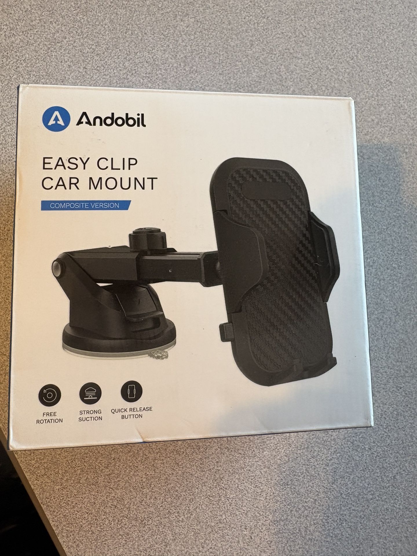 And but Easy Clip Car Mount