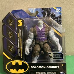 Spin Master DC Action Figure 4" Solomon Grundy Surprise Accessories