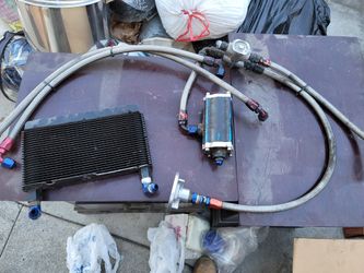 Cx-racing Exterior Oil Cooler Setup