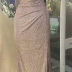Rosegold Elegant Long Dress