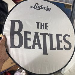 LUDWIG "BEATLES" DUST COVER 20" EUC
