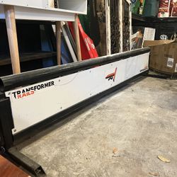 6ft Black Transformer Skateboarding Rail