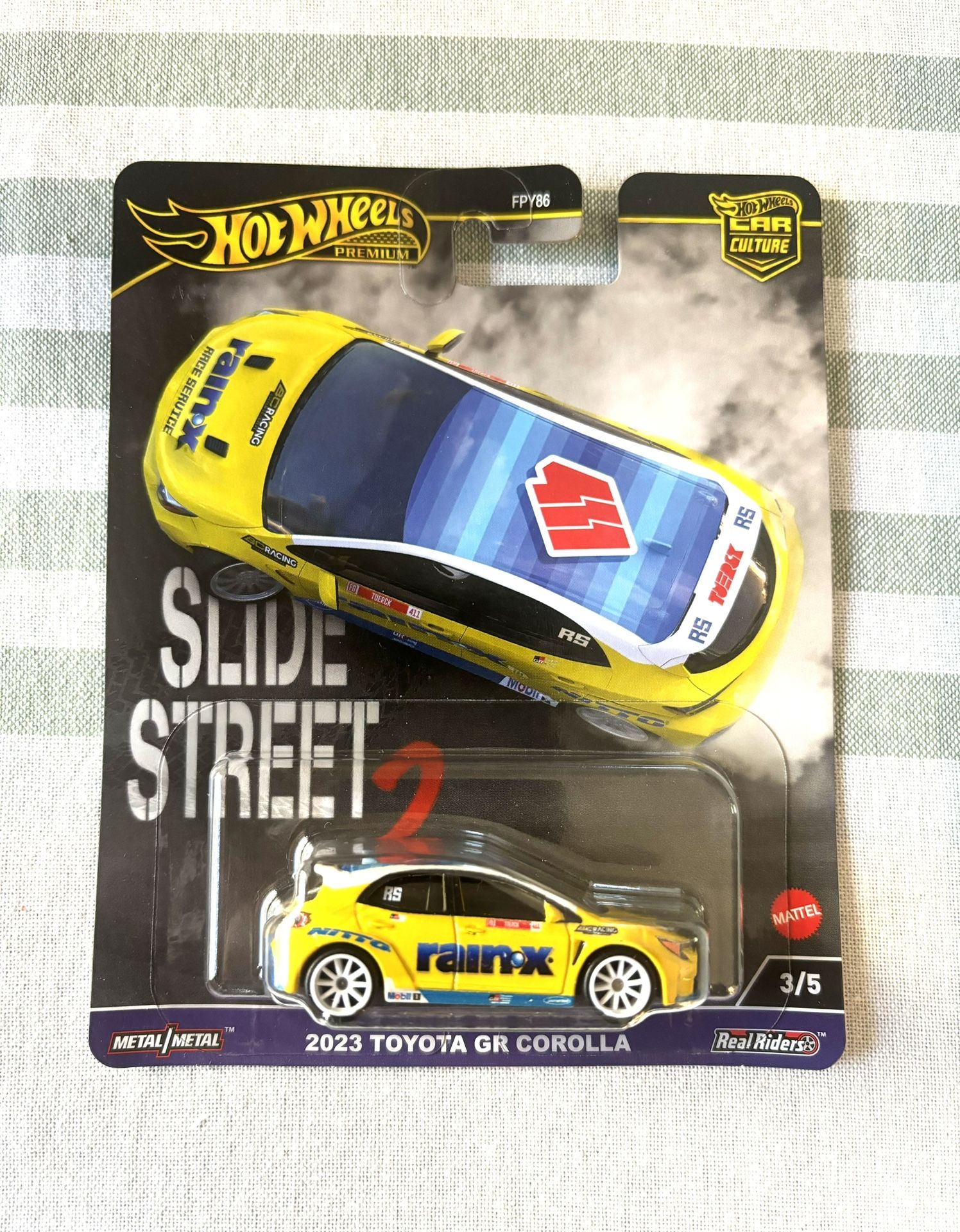 Hot Wheels Car Culture Slide Street2 2023 Toyota GR Corolla