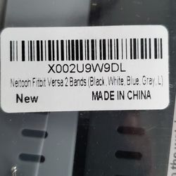 Fit Bit Versa 2 Bands & Charger