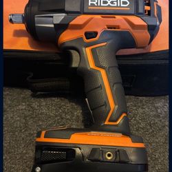 Ridgid  1/2 Impact With Max Output Battery 