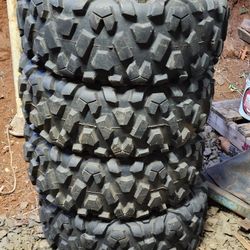 Still Available Side by side utv atv tires 4 DWT Moapa run flats Tires