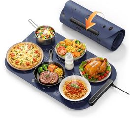 Food Warming Mat 24X16 Inch, 3-Level Temp Warming Pad