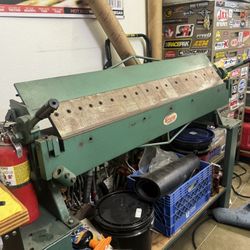 Sheet Metal Box And Pan Brake Grizzly 48”