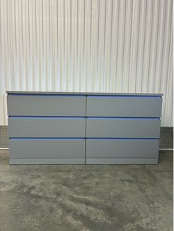 Gray dresser