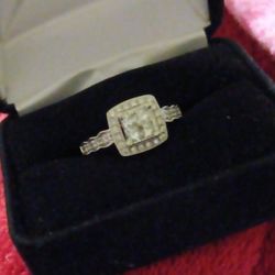 1/2 Ct. Tw Princess 14k White Gold