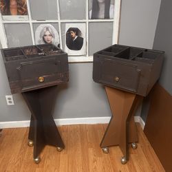 Vintage Large Rolling Trays