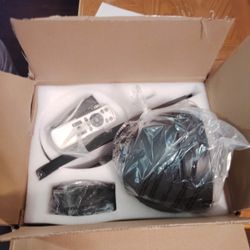 2 Ceiling Fans With Lights ( Black) 5 Blades 