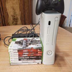 PRICE DROP Xbox 360, games, wireless controller