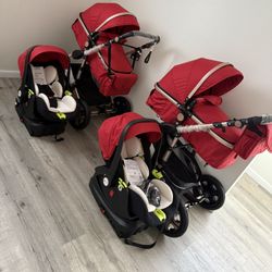 🍼 NEW Luxury 3-in-1 Baby Stroller Travel System – Never Used!