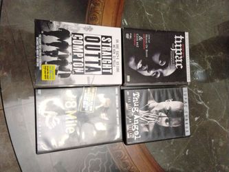 DVD MOVIE & TUPAC MUSIC VIDEO COLLECTION