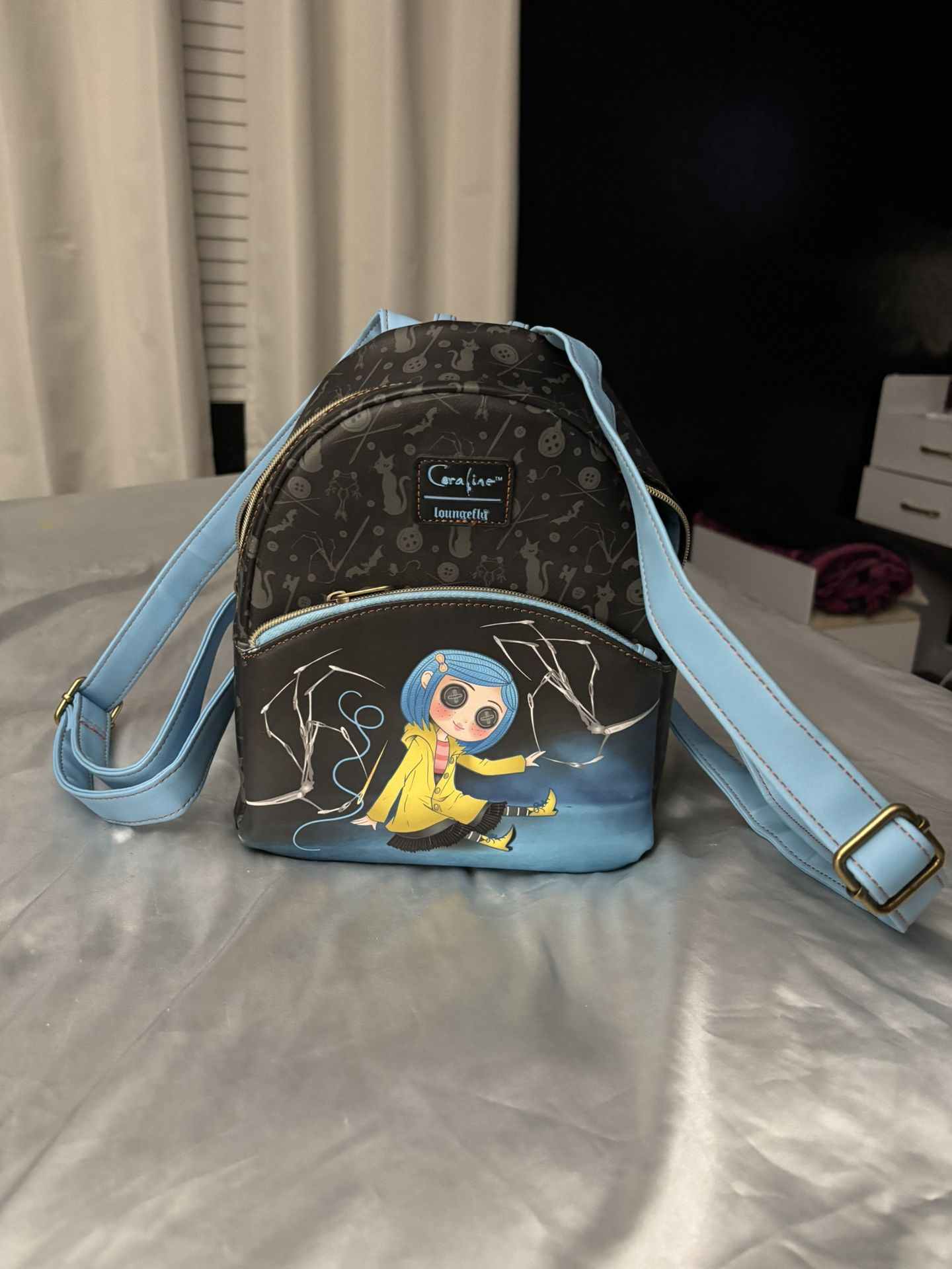 $50 Coraline Loungefly Mini Backpack
