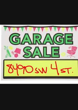 HUGE GARAGE SALE BY WESTCHESTER