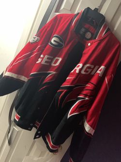 Georgia Bulldog Jacket (Size M) fits like large